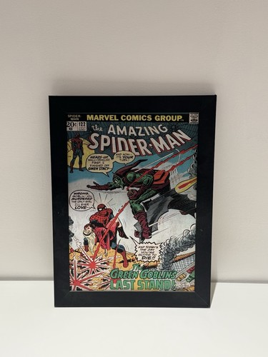 Amazing spiderman framed comic - amazing,