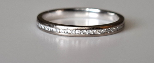 5mm 18ct white gold natural - white,