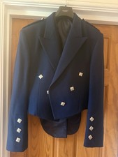 Kilt Jacket and Waistcoat Navy