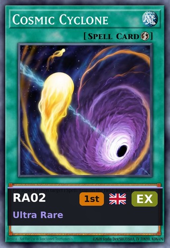 Cosmic cyclone ultra - cosmic,