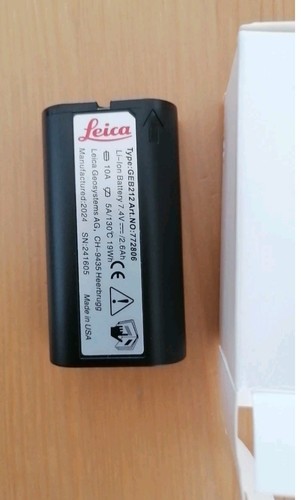 Leica geb212 ion battery - li-ion,