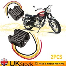 2x Voltage Rectifier Regulator Single Phase 12V For Triumph Norton BSA 1966-1978