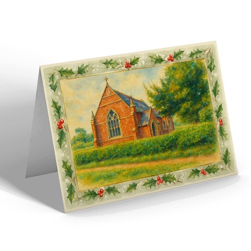 Christmas card methodist - card,