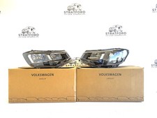 Genuine VW Caddy MK5 Halogen Headlights 2021-2025 Pair LH RH. New #1