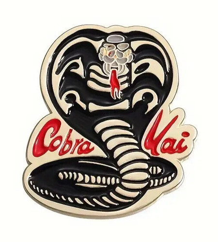 Cobra kai karate kid metal - cobra,