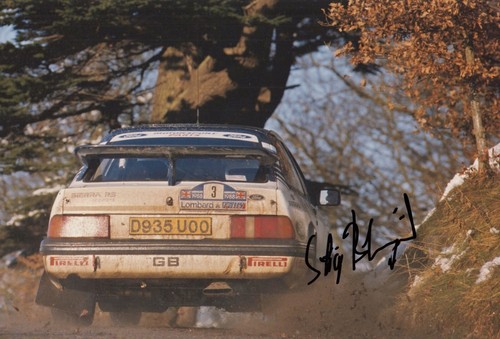 Stig blomqvist hand signed - blomqvist,