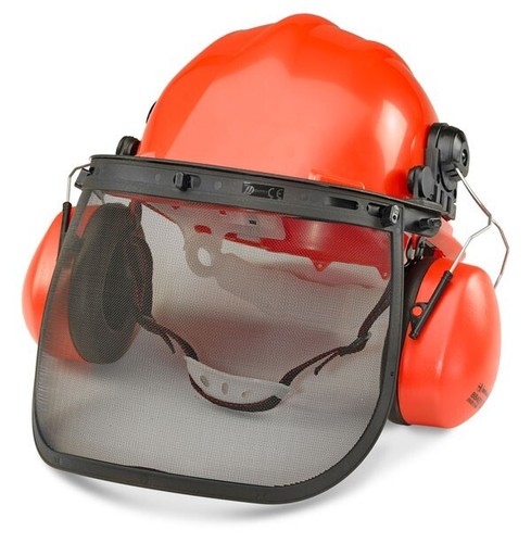 Chainsaw helmet hard hat - chainsaw,