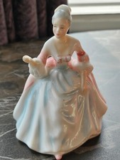 ROYAL DOULTON  Porcelain Lady Figurine DIANA   HN 3310  Peggy Davies 11 cm tall