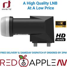 Latest Inverto Black Ultra Twin 0.2dB Twin LNB FreeSat Astra 1 Astra 2 Hotbird