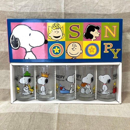 Snoopy retro frosted - retro, glass