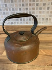 Vintage Rustic Copper Kettle