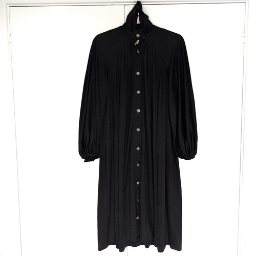 Jean varon 1970s black hooded - jean,
