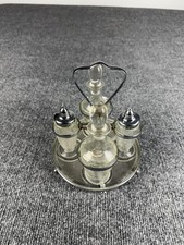 Unmarked Glass Lazy Susan