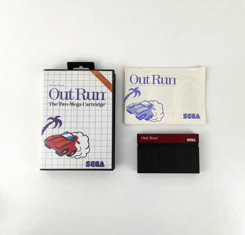 Out run sega master - run, sms