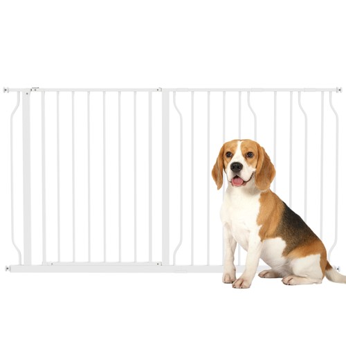 Pawhut dog gate wide stair - wide,