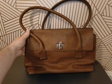 Brown tan Leather M&S