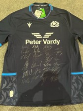 Scotland Rugby Signed Shirt 