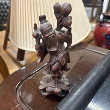 This is a hand-carved wooden