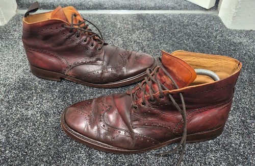 Loake burford brogue boots - burford,