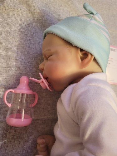 Sleeping newborn baby - sleeping, doll