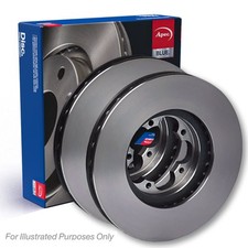 APEC Front Brake Discs Pair
