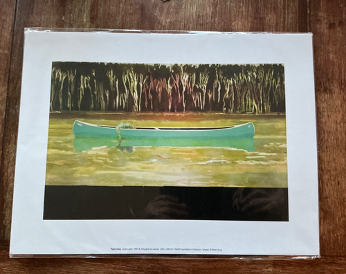 Peter doig canoe lake - canoe,