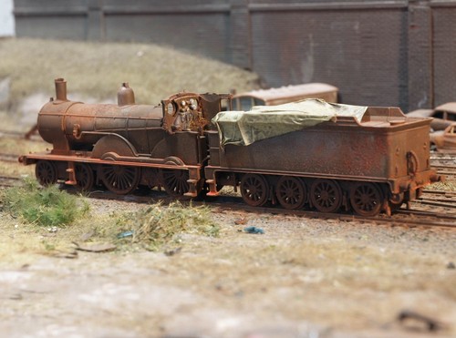 Scrapyard locomotive oo - locomotive,