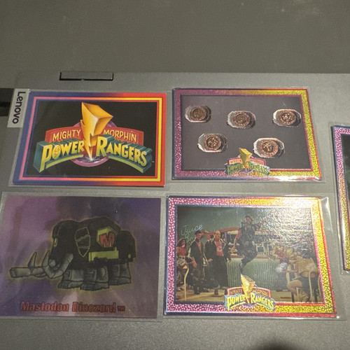 Power rangers trading cards - power,