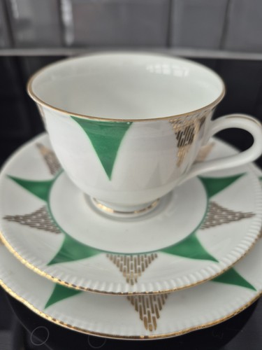 Bavarian cup saucers - bavarian, side
