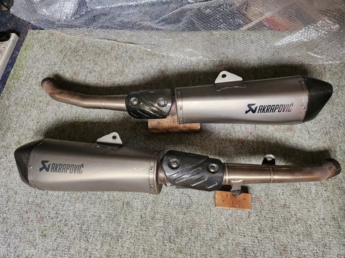 Akrapovic exhaust silencers