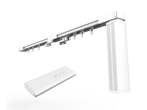 Diy electric curtain - curtain, track
