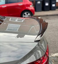 For Audi A4 B9 RS4 S4 S Line Edition Gloss Black Boot Trunk Rear Spoiler Lip 8W2