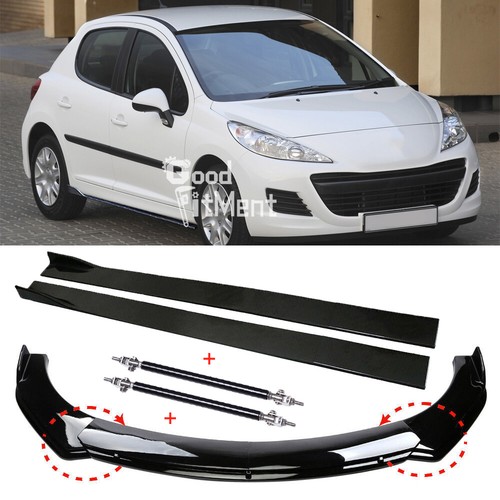 Gloss front bumper - gloss, lip