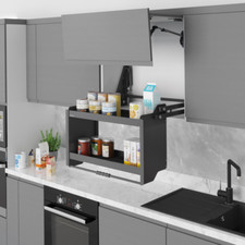 Anti-Slip Pull Down Shelf with