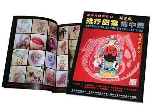 Tattoo flash book art animals - art,
