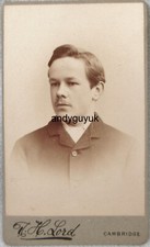 CDV HANDSOME YOUNG MAN BY LORD