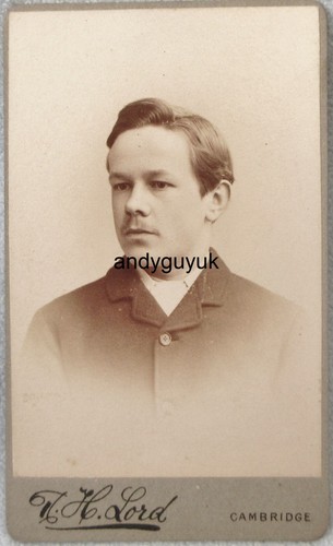 Cdv handsome young man lord - young, by