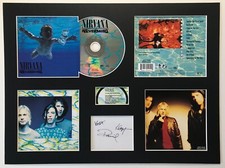 NIRVANA - Signed Autographed - NEVERMIND - Album Display Deluxe