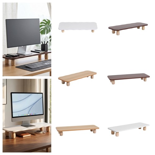 Wooden monitor riser stand - wooden,