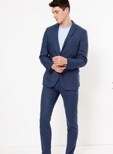 M&S Italian Mens Linen Miracle