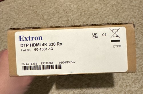 Extron dtp hdmi - rx, hdbt