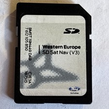 Ford Maps SD Card Sat Nav V3