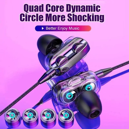 Hifi wired earphones ergonomic - hifi,