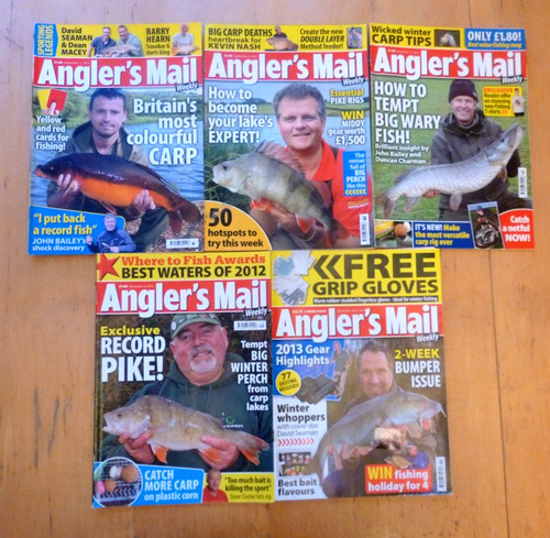 Anglers mail magazines - mail,