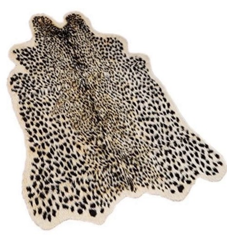 Leopard cheetah area rug - cheetah,