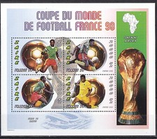 1998 World Cup - Soccer - SPACE - ZAIRE - KLB Mint Continent Africa