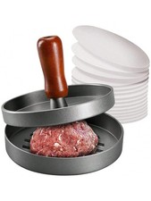 Burger press round - burger, stainless