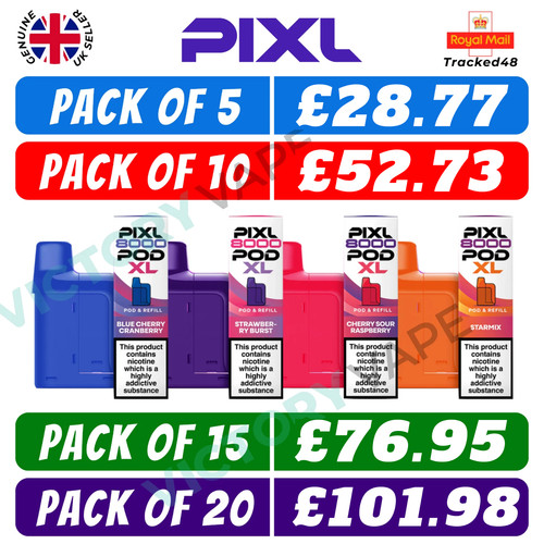 Pixl 8000 vape pods - 8000,