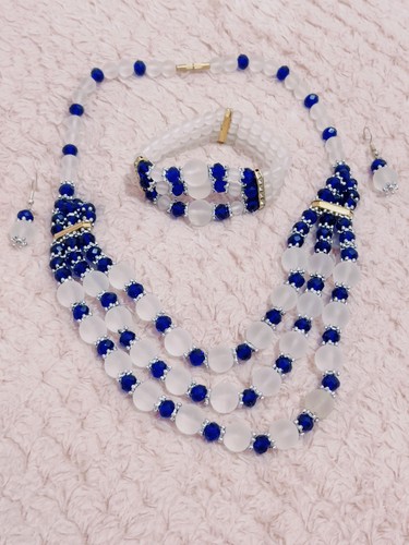 Handmade blue silver - blue,