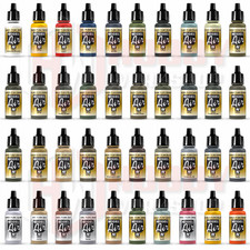 Vallejo Model Air War Paints Acrylic Airbrush Colours Full Set Spray 17ml Bottle